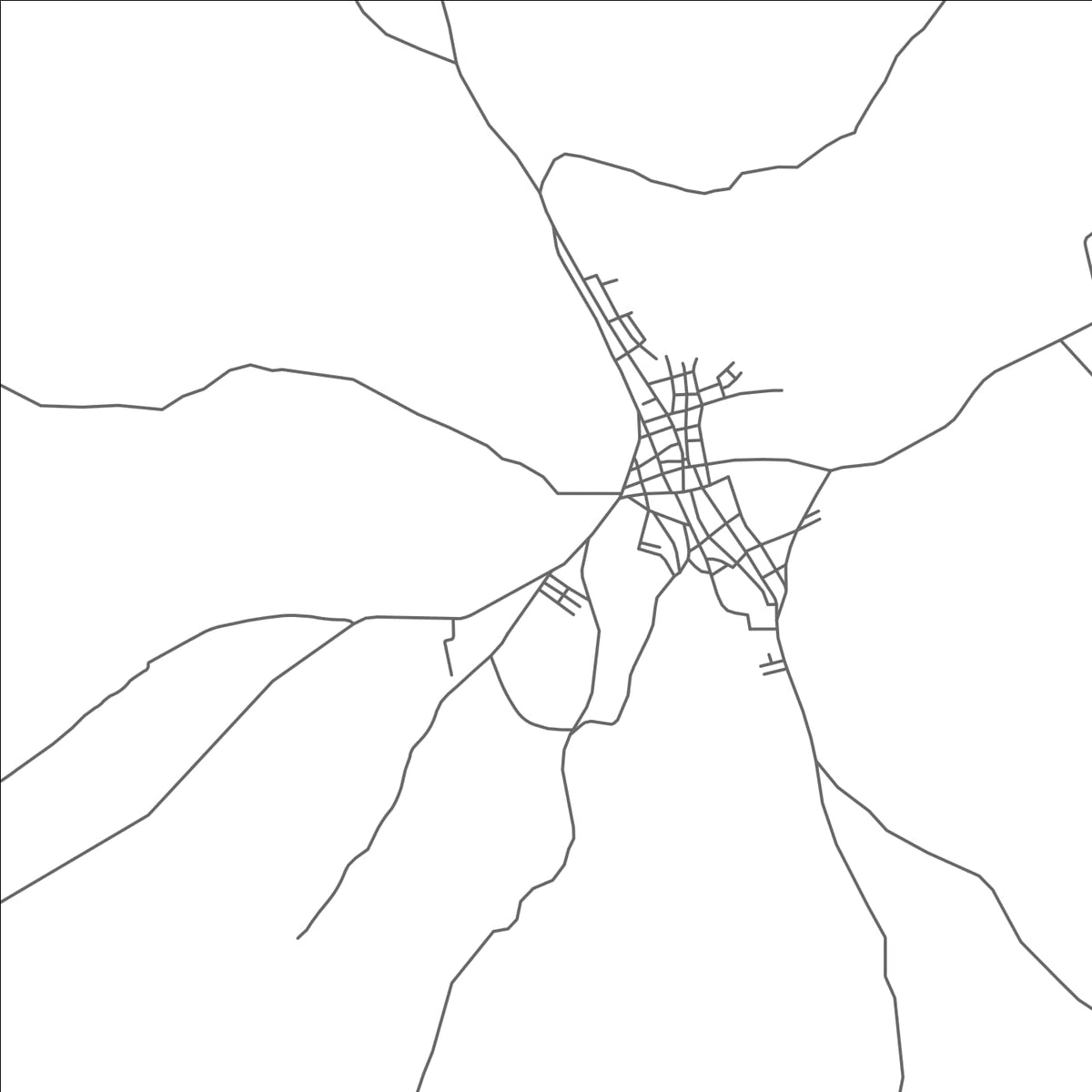 ROAD MAP OF EL ROBLE, COLOMBIA BY MAPBAKES