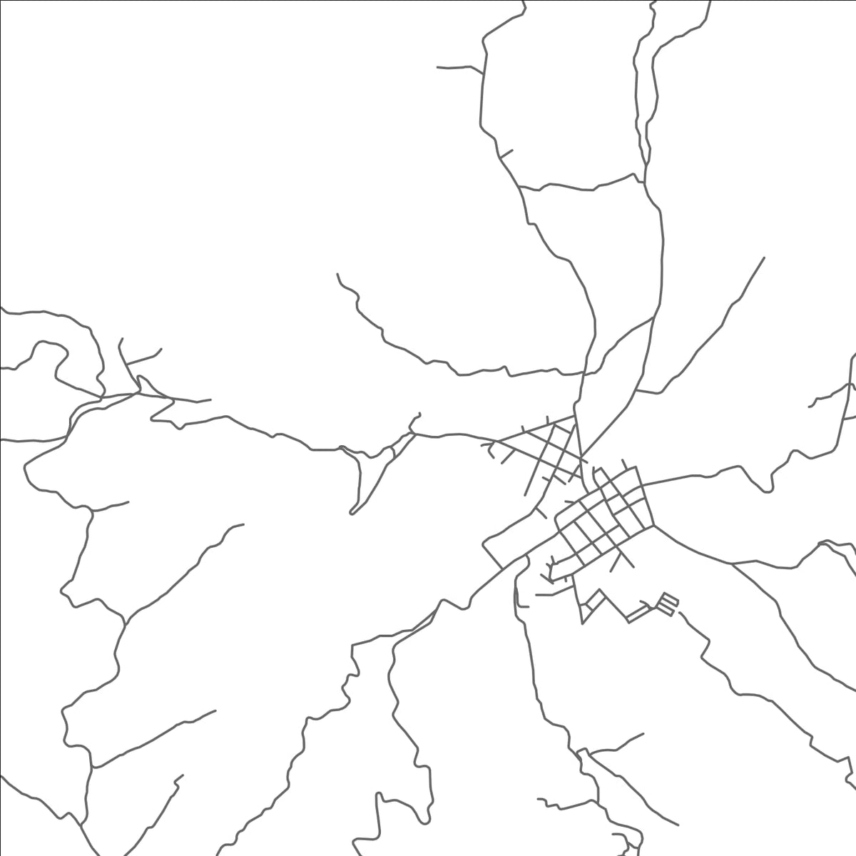 ROAD MAP OF GUAITARILLA, COLOMBIA BY MAPBAKES