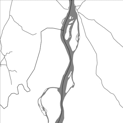 ROAD MAP OF NATAGAIMA, COLOMBIA BY MAPBAKES