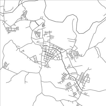 ROAD MAP OF ORITO, COLOMBIA BY MAPBAKES