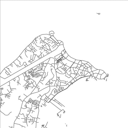 ROAD MAP OF SAN ANDRES, COLOMBIA BY MAPBAKES