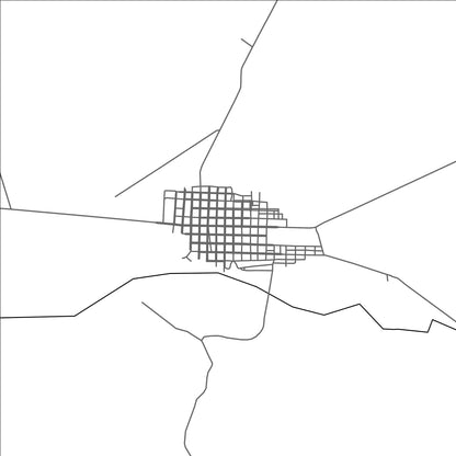 ROAD MAP OF SAN CARLOS DE GUAROA, COLOMBIA BY MAPBAKES