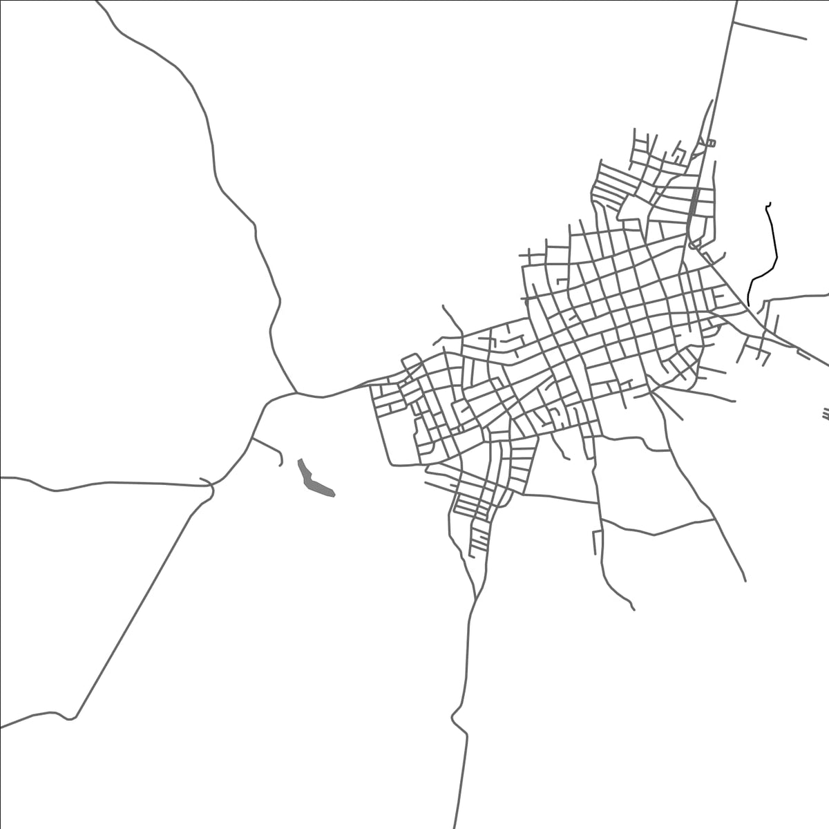 ROAD MAP OF SAN ONOFRE, COLOMBIA BY MAPBAKES