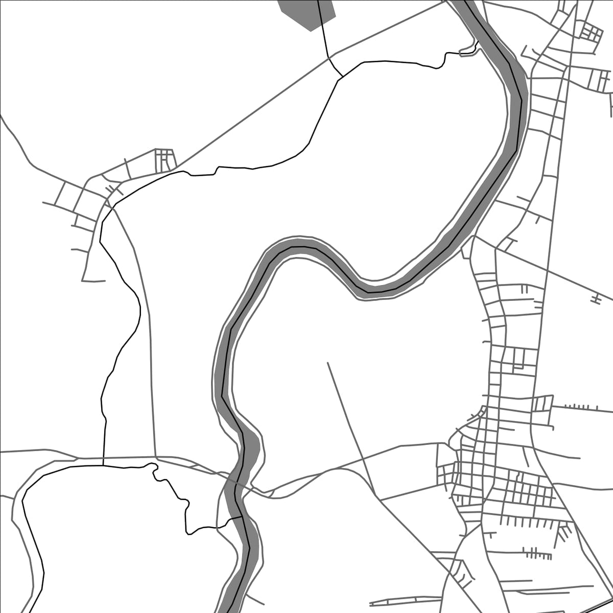 ROAD MAP OF SAN PELAYO, COLOMBIA BY MAPBAKES