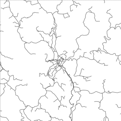ROAD MAP OF SAN VICENTE, COLOMBIA BY MAPBAKES
