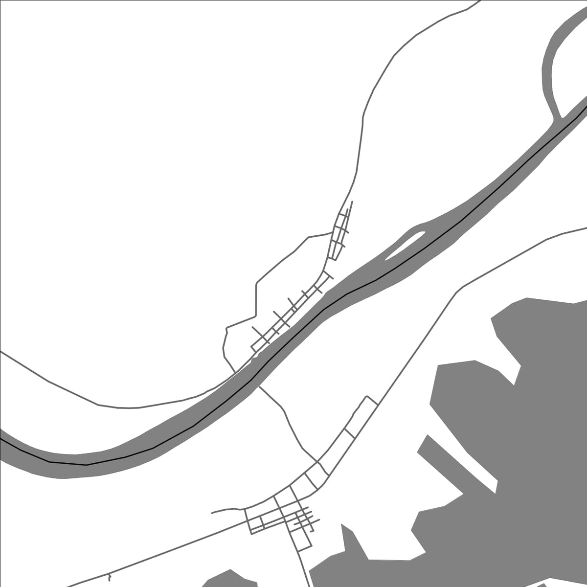 ROAD MAP OF SAN ZENON, COLOMBIA BY MAPBAKES
