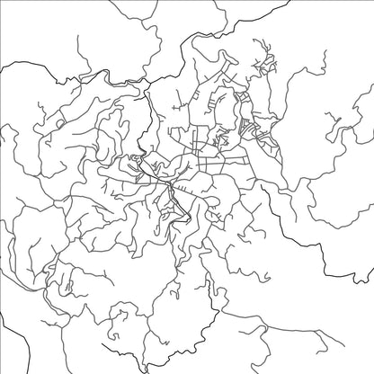 ROAD MAP OF SEGOVIA, COLOMBIA BY MAPBAKES