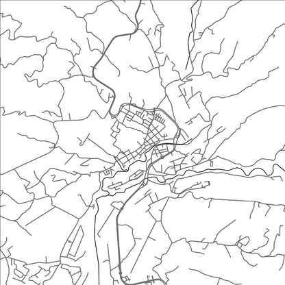 ROAD MAP OF SILVANIA, COLOMBIA BY MAPBAKES