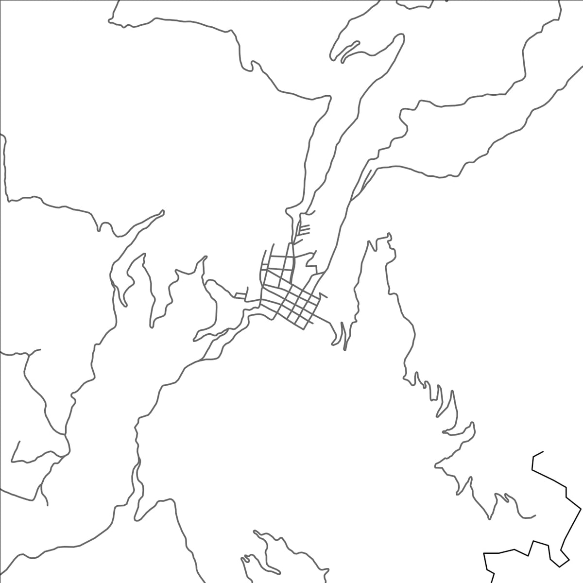 ROAD MAP OF SOTOMAYOR, COLOMBIA BY MAPBAKES