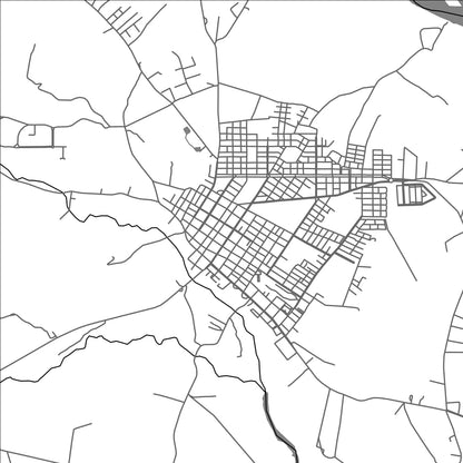 ROAD MAP OF TAURAMENA, COLOMBIA BY MAPBAKES