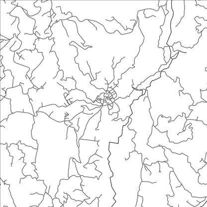 ROAD MAP OF TENA, COLOMBIA BY MAPBAKES
