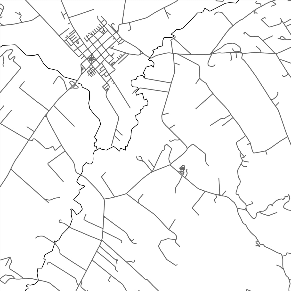 ROAD MAP OF TENJO, COLOMBIA BY MAPBAKES