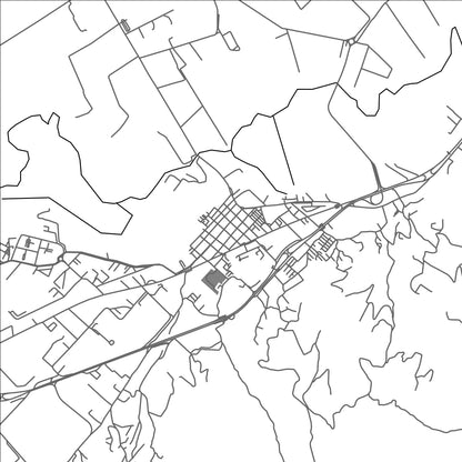 ROAD MAP OF TOCANCIPA, COLOMBIA BY MAPBAKES