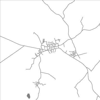 ROAD MAP OF TUCHIN, COLOMBIA BY MAPBAKES