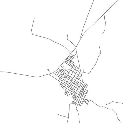 ROAD MAP OF URUMITA, COLOMBIA BY MAPBAKES