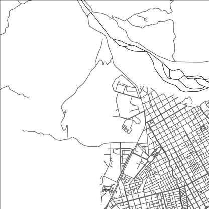 ROAD MAP OF YOPAL, COLOMBIA BY MAPBAKES