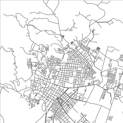 ROAD MAP OF ZIPAQUIRA, COLOMBIA BY MAPBAKES