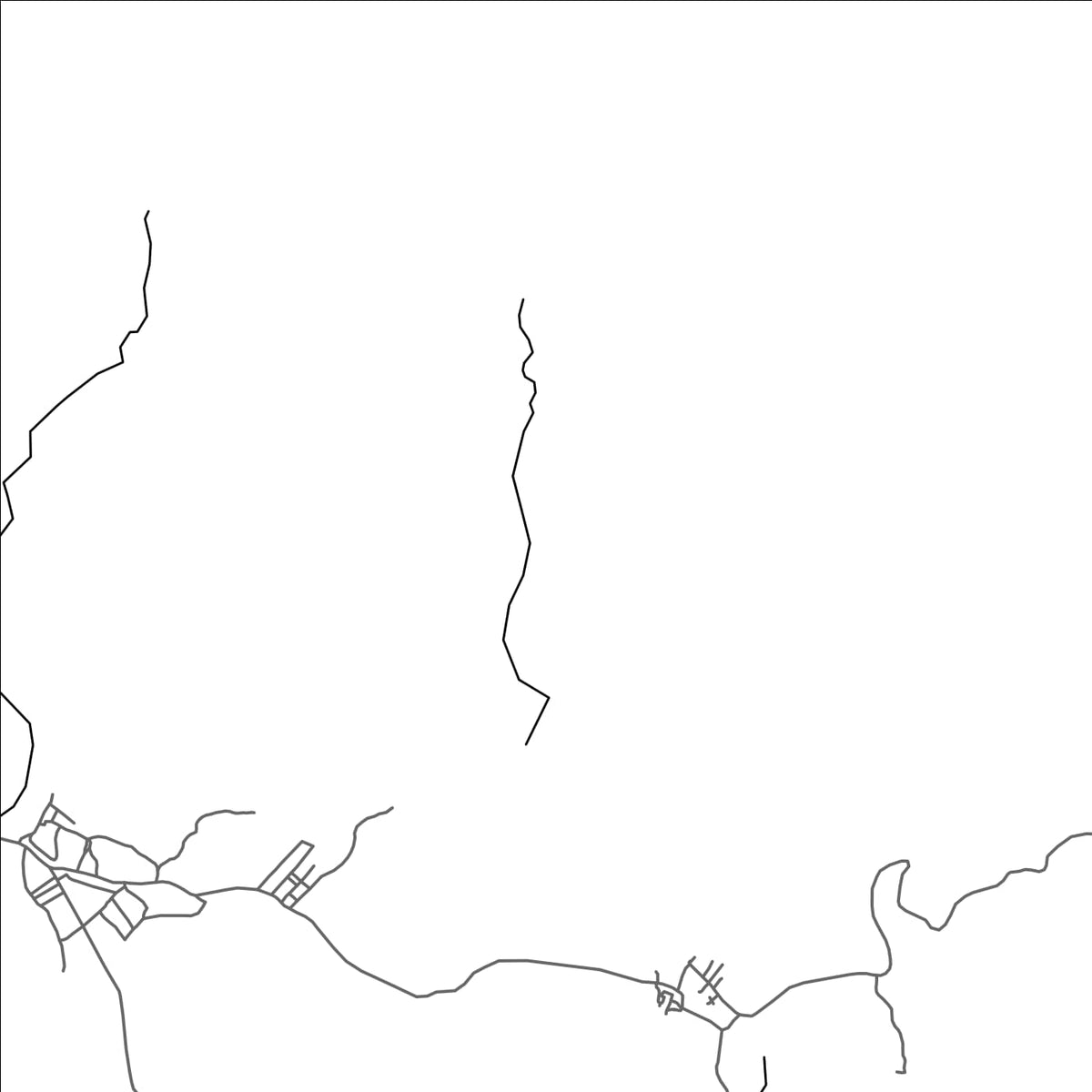 ROAD MAP OF BANDANI, COMOROS BY MAPBAKES