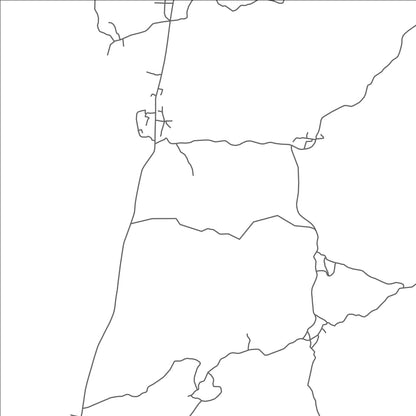 ROAD MAP OF BIBAVOU, COMOROS BY MAPBAKES