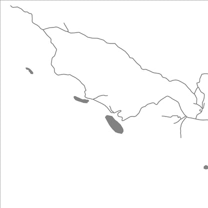 ROAD MAP OF BIMBINI, COMOROS BY MAPBAKES