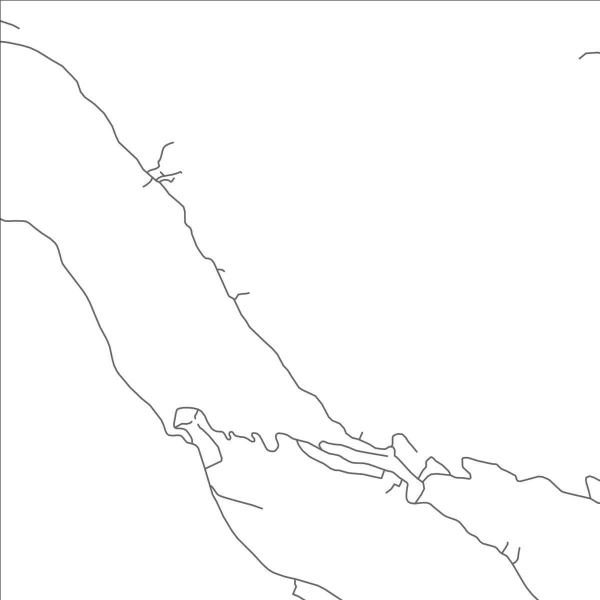 ROAD MAP OF DEMBENI, COMOROS BY MAPBAKES