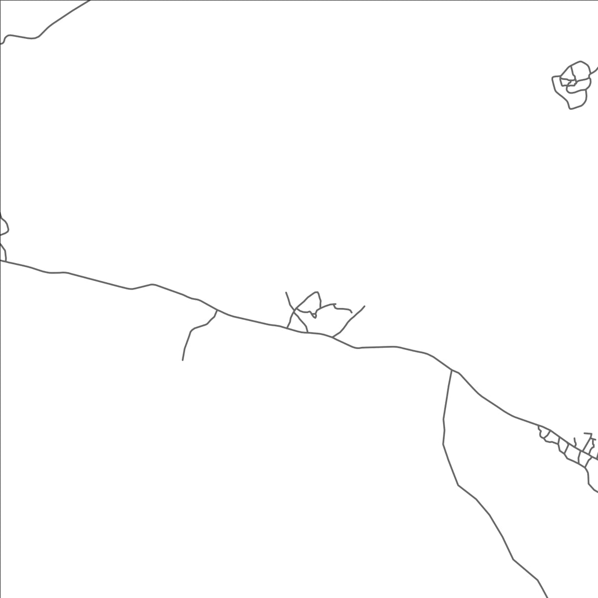 ROAD MAP OF HADA HAIA, COMOROS BY MAPBAKES