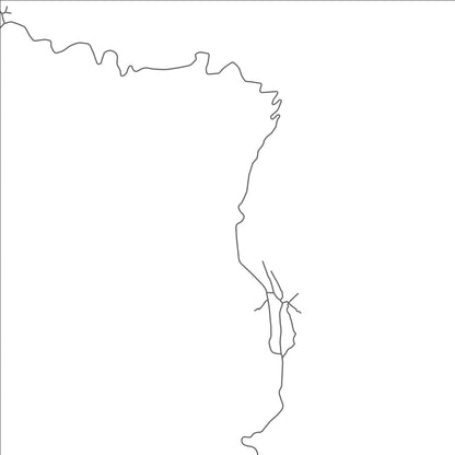 ROAD MAP OF HAJOHO, COMOROS BY MAPBAKES