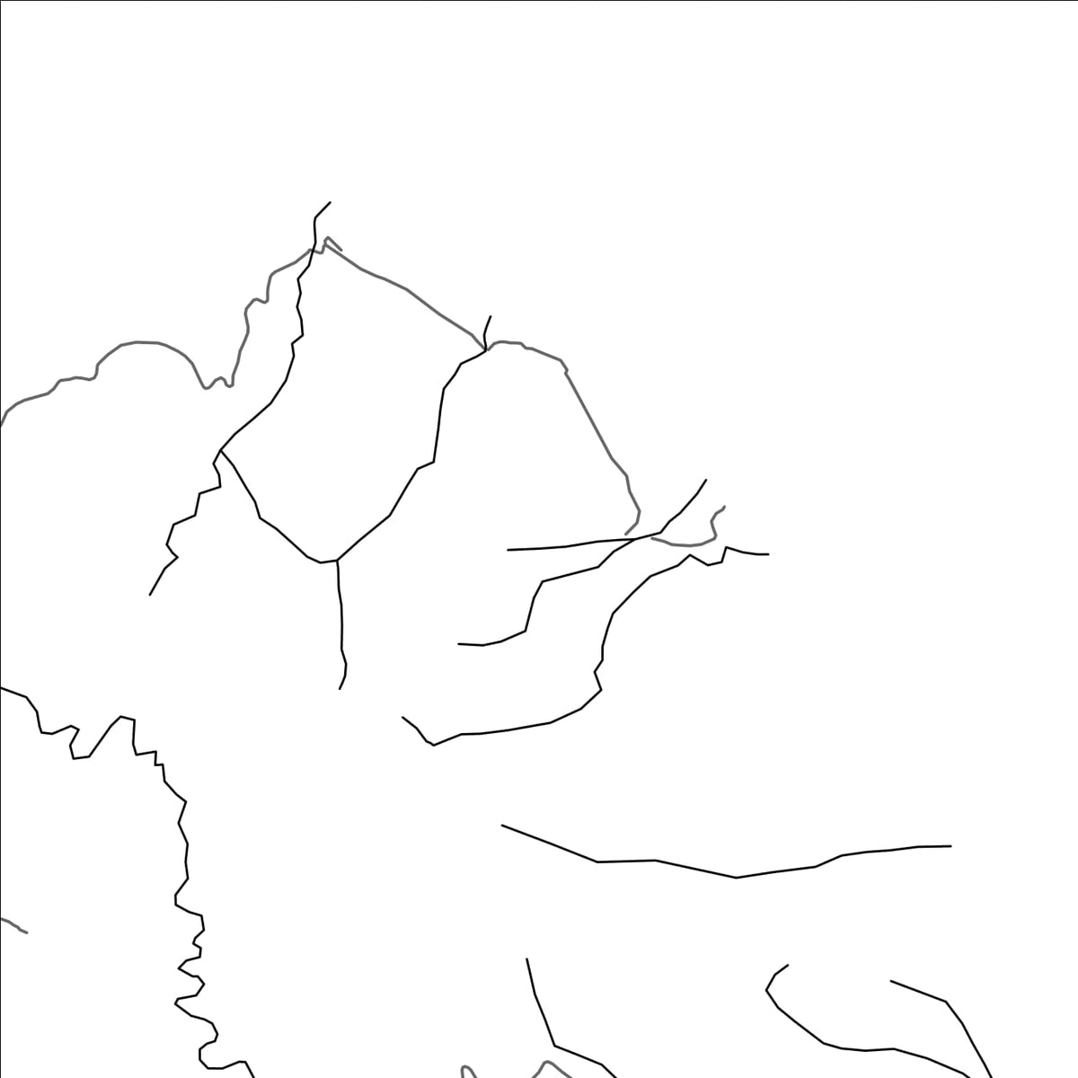 ROAD MAP OF ICONI, COMOROS BY MAPBAKES