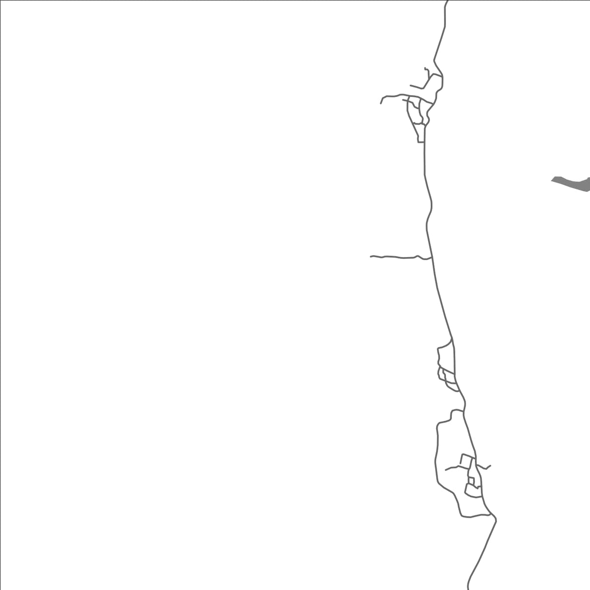 ROAD MAP OF IFOUNDIHE, COMOROS BY MAPBAKES