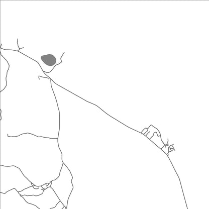 ROAD MAP OF IVOUANI, COMOROS BY MAPBAKES