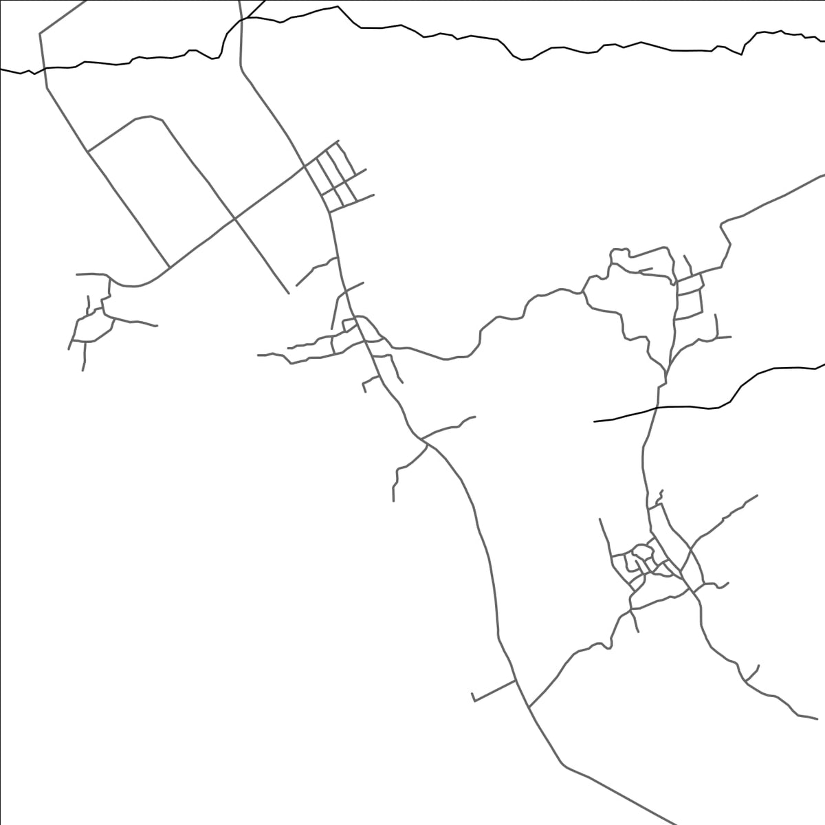 ROAD MAP OF MADJEOUENI, COMOROS BY MAPBAKES