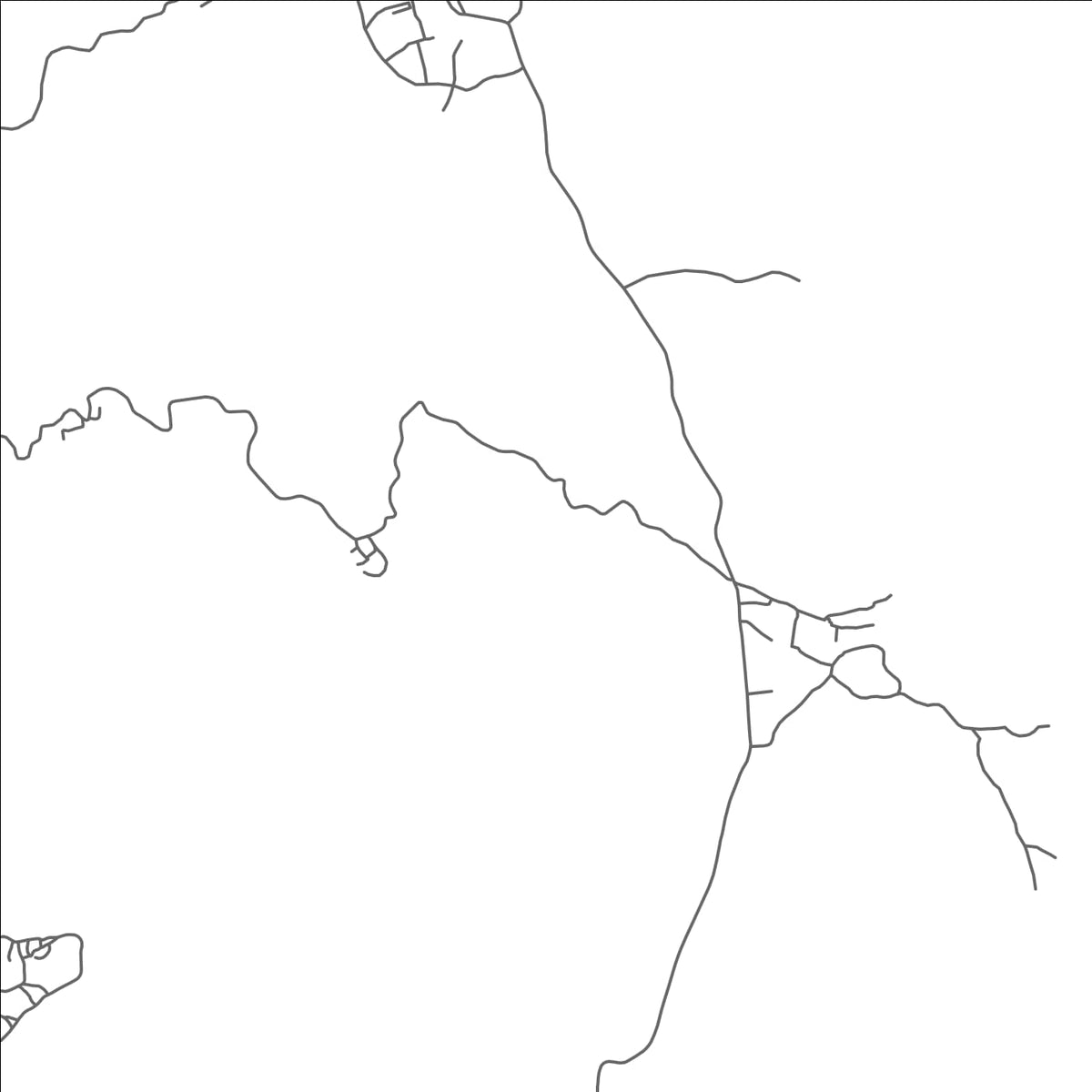 ROAD MAP OF MALE, COMOROS BY MAPBAKES