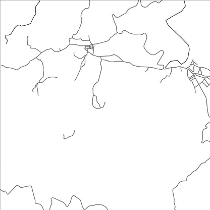 ROAD MAP OF MALHANI, COMOROS BY MAPBAKES