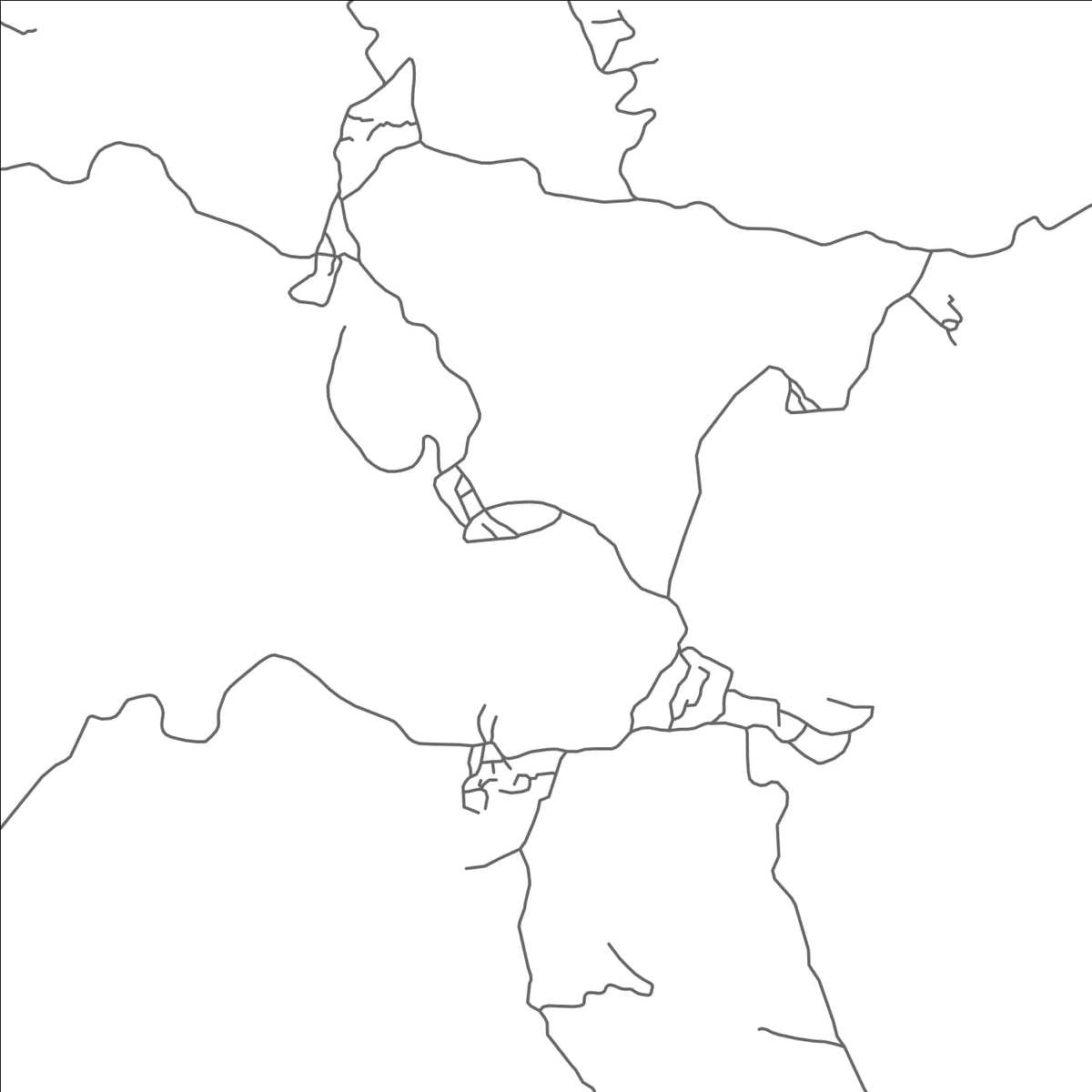 ROAD MAP OF MANDZA, COMOROS BY MAPBAKES