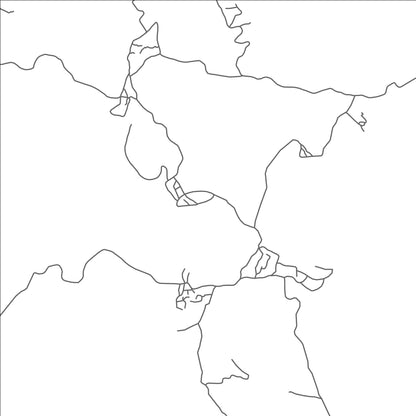 ROAD MAP OF MANDZA, COMOROS BY MAPBAKES