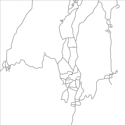 ROAD MAP OF MBENI, COMOROS BY MAPBAKES