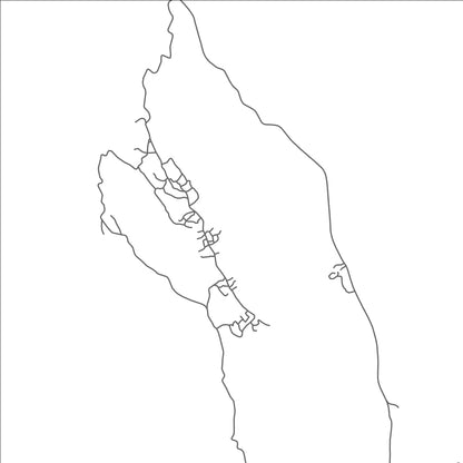 ROAD MAP OF MBOUDE, COMOROS BY MAPBAKES