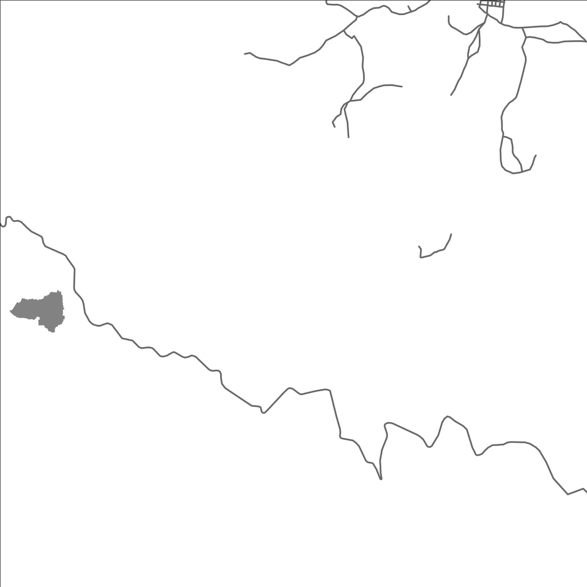 ROAD MAP OF MIHOUNGOUNI, COMOROS BY MAPBAKES