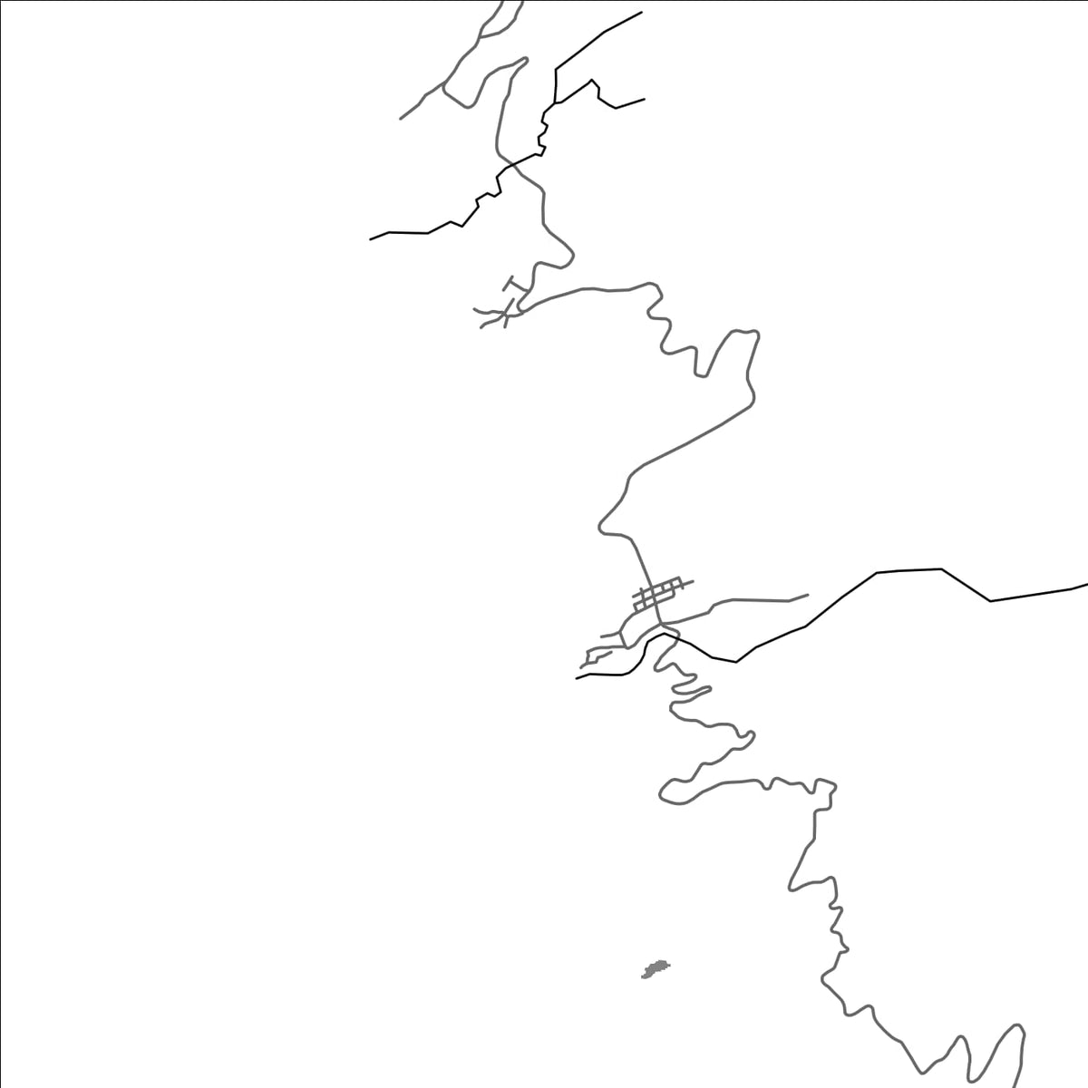 ROAD MAP OF MIRINGONI, COMOROS BY MAPBAKES