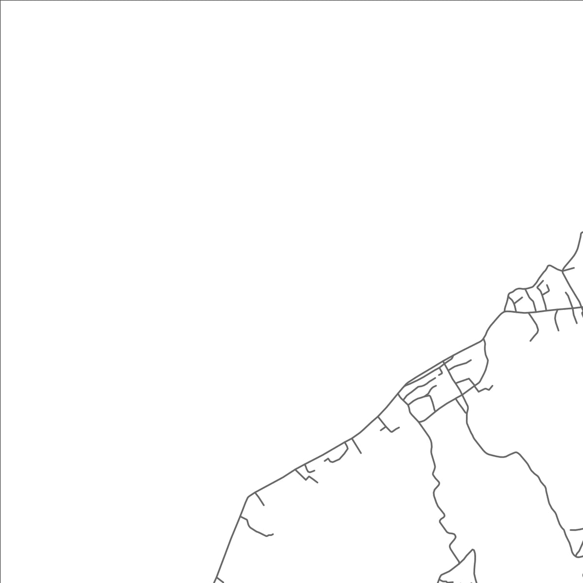 ROAD MAP OF MITSAMIOULI, COMOROS BY MAPBAKES
