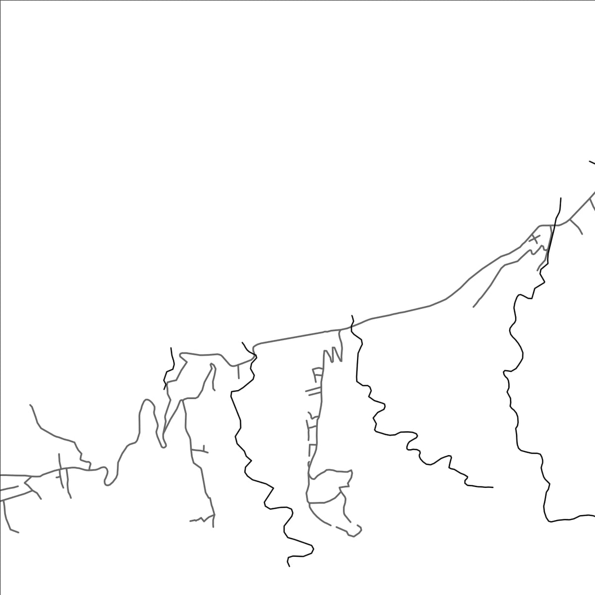ROAD MAP OF MJIMANDRA, COMOROS BY MAPBAKES