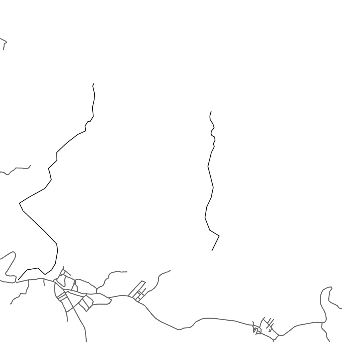 ROAD MAP OF MLABANDA, COMOROS BY MAPBAKES