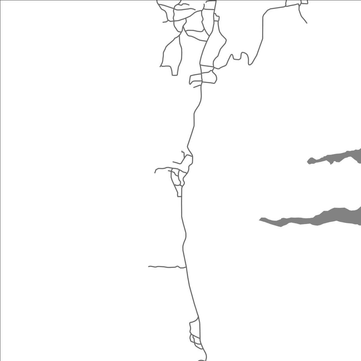 ROAD MAP OF MNOUNGOU, COMOROS BY MAPBAKES