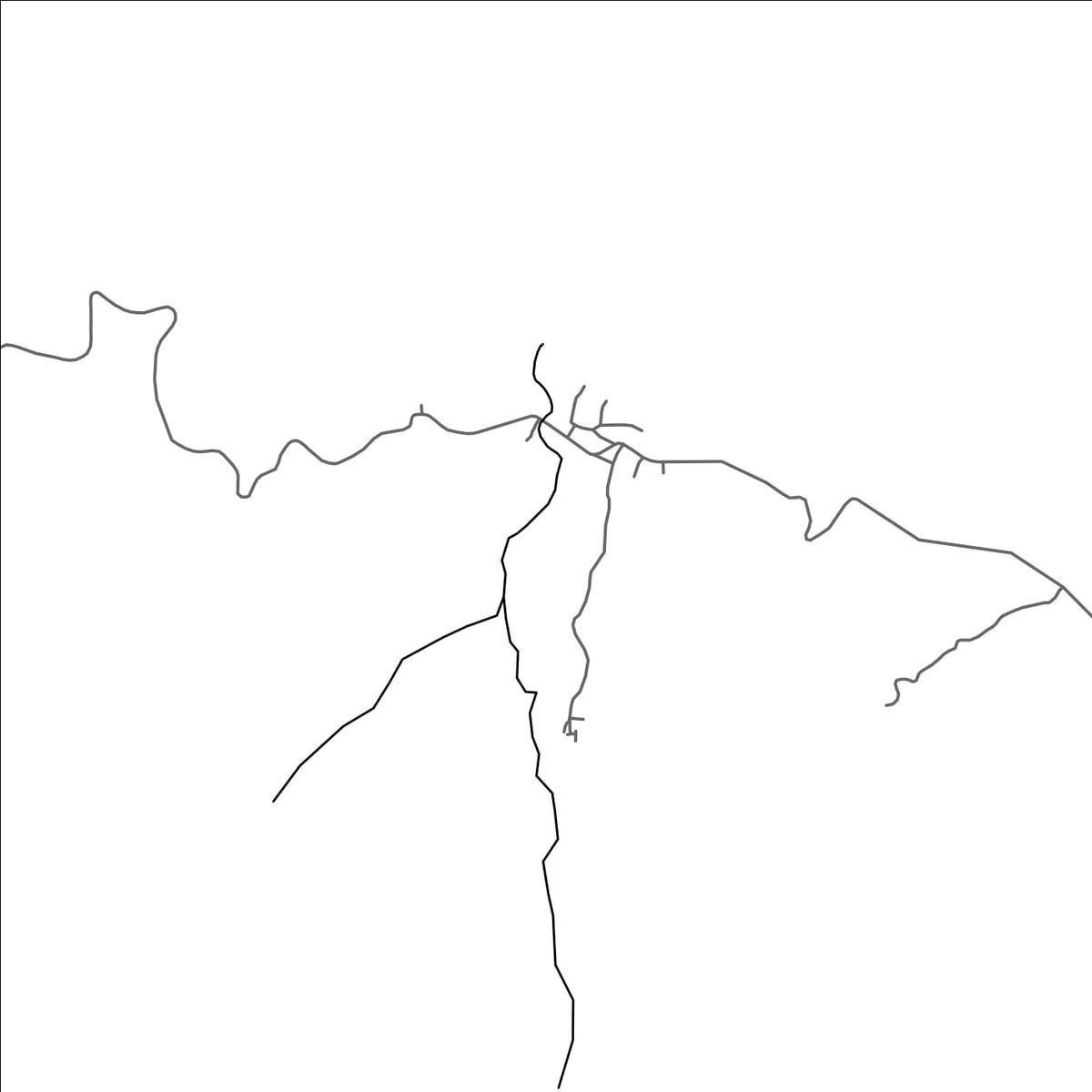 ROAD MAP OF NGAMAROUMBO, COMOROS BY MAPBAKES
