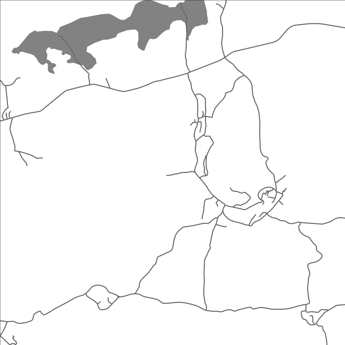 ROAD MAP OF OUELA, COMOROS BY MAPBAKES