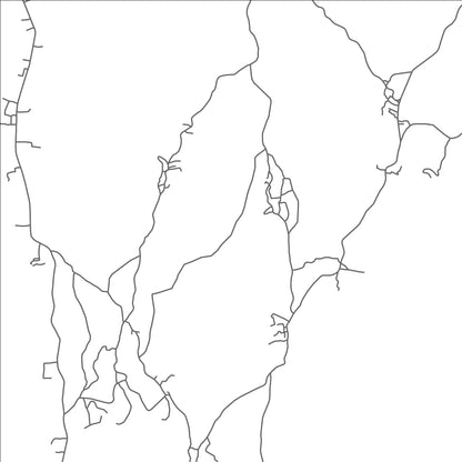 ROAD MAP OF OUELLA, COMOROS BY MAPBAKES