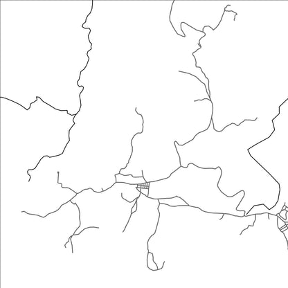 ROAD MAP OF SIRI, COMOROS BY MAPBAKES