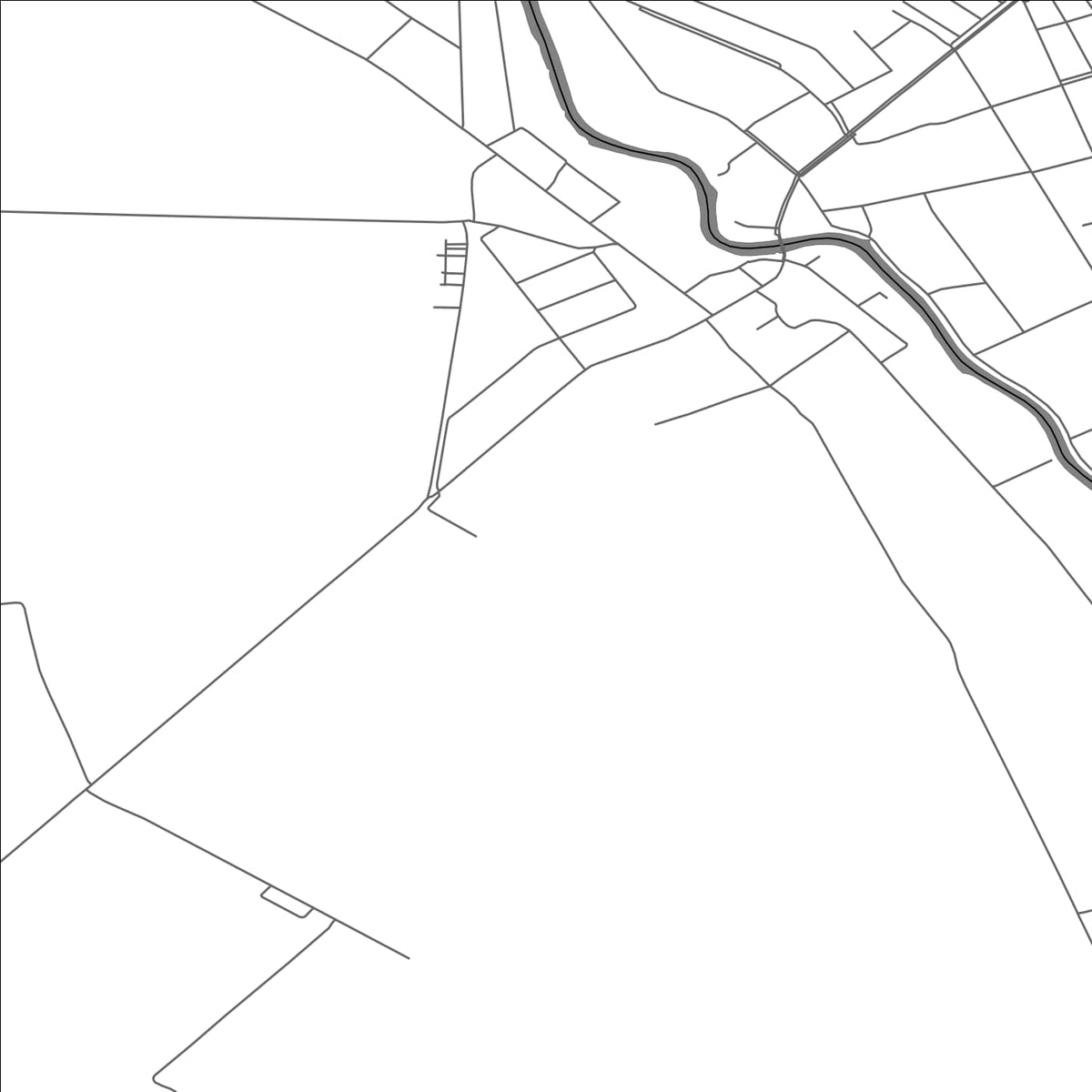 ROAD MAP OF ANDRIJAŠEVCI, CROATIA BY MAPBAKES