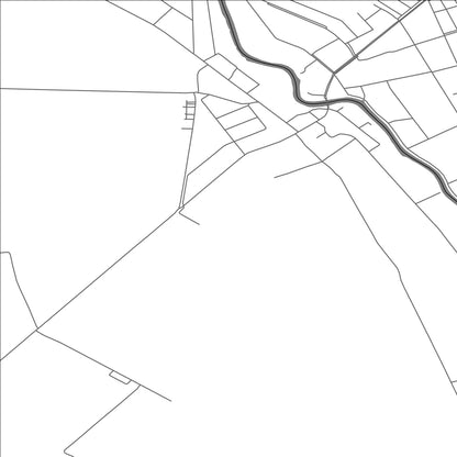 ROAD MAP OF ANDRIJAŠEVCI, CROATIA BY MAPBAKES
