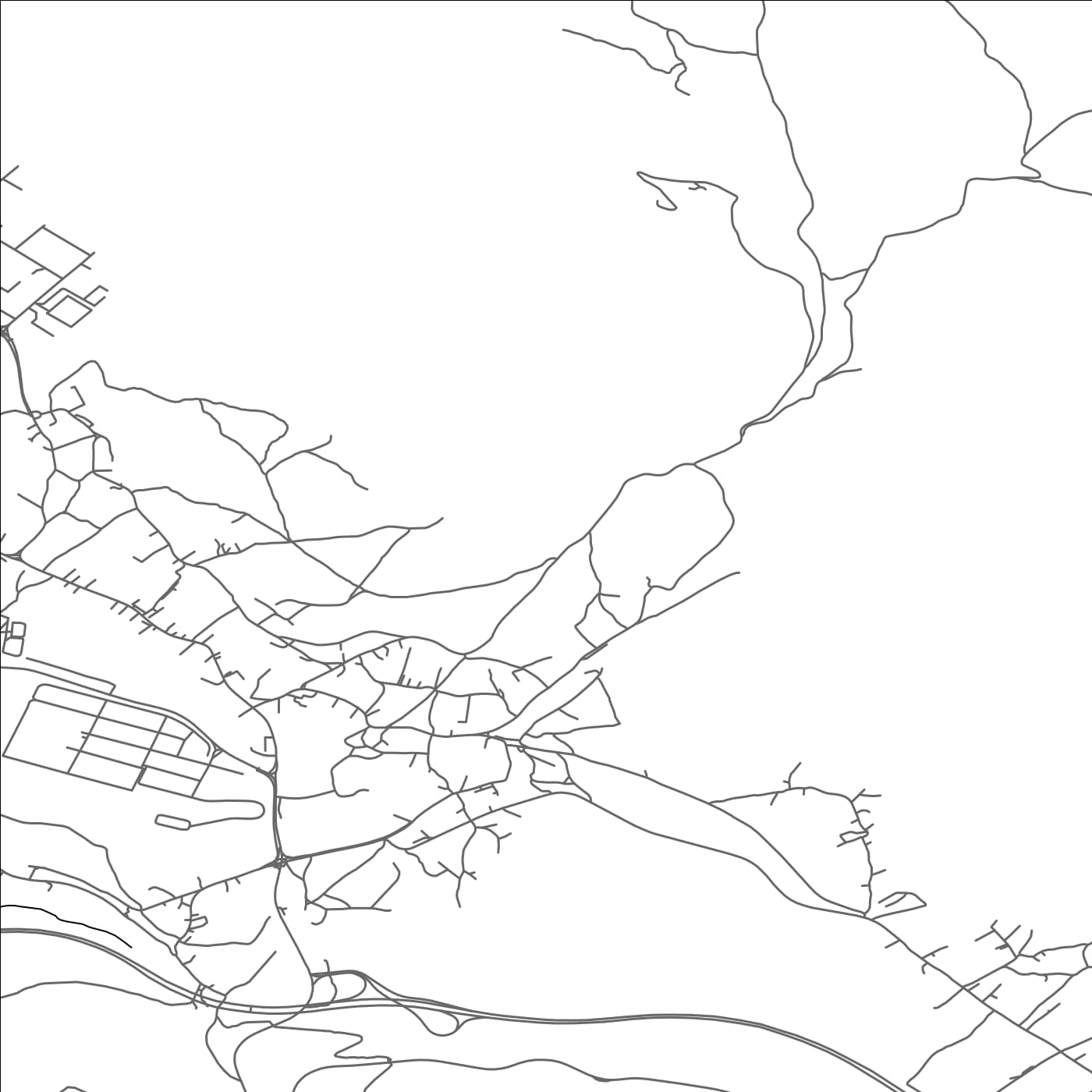 ROAD MAP OF BAKAR, CROATIA BY MAPBAKES